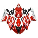 0490 Fairing Yamaha Yzf 600 R6 08 09 10 11 12 13 14 15 Fiat White Red Kit